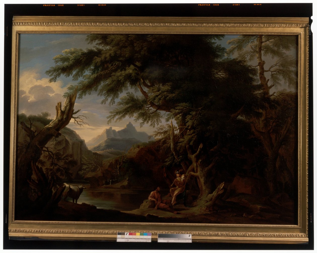 Een Paar Landschappen door Jacob Philippe Hackert