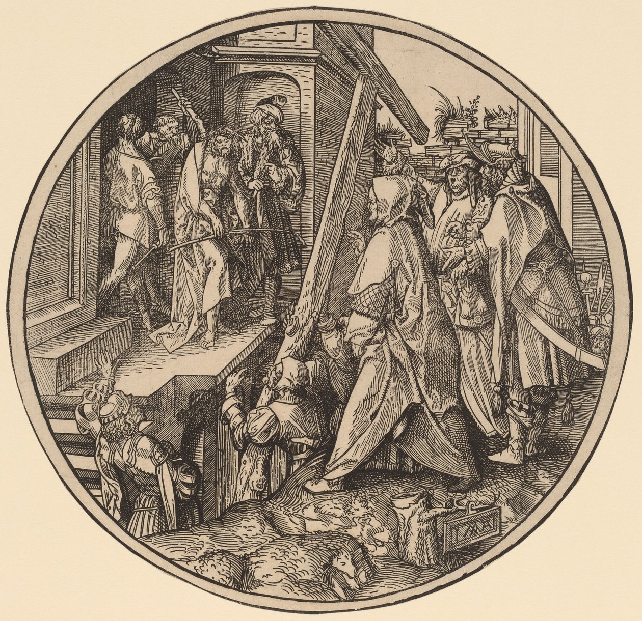 Ecce Homo door Jacob Cornelisz van Oostsanen