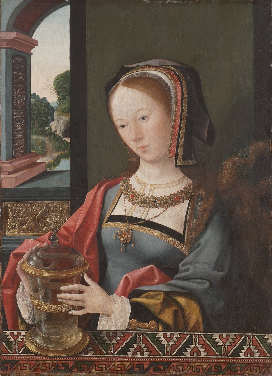 Maria Magdalena door Jacob Cornelisz van Oostsanen