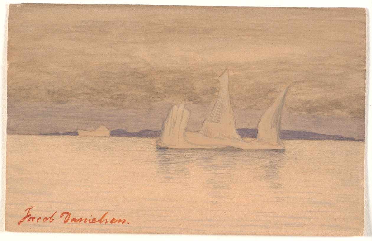 IJsbergen door Jacob Danielsen