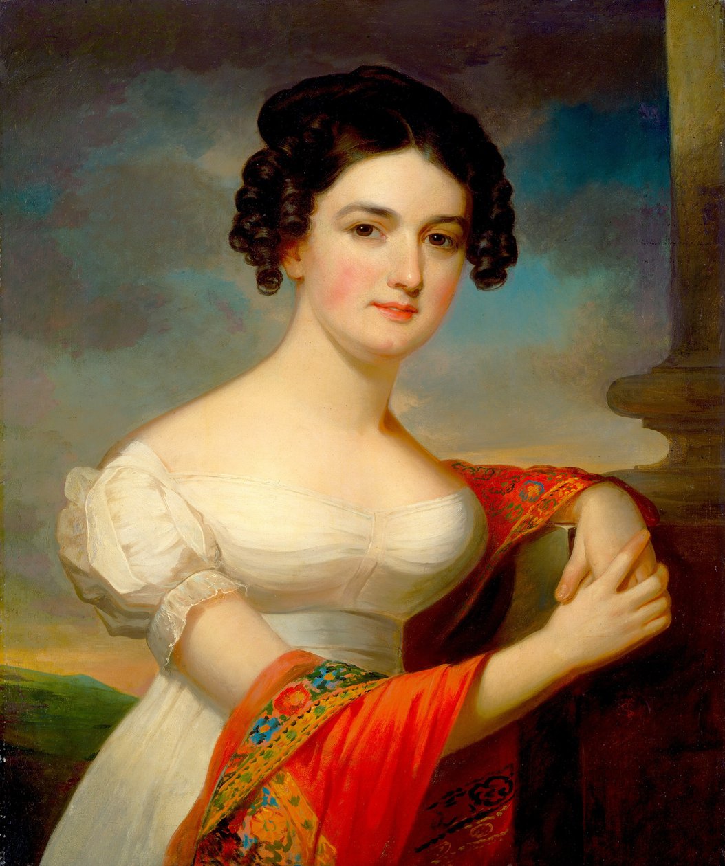 Julianna Hazlehurst, ca. 1820 door Jacob Eichholtz