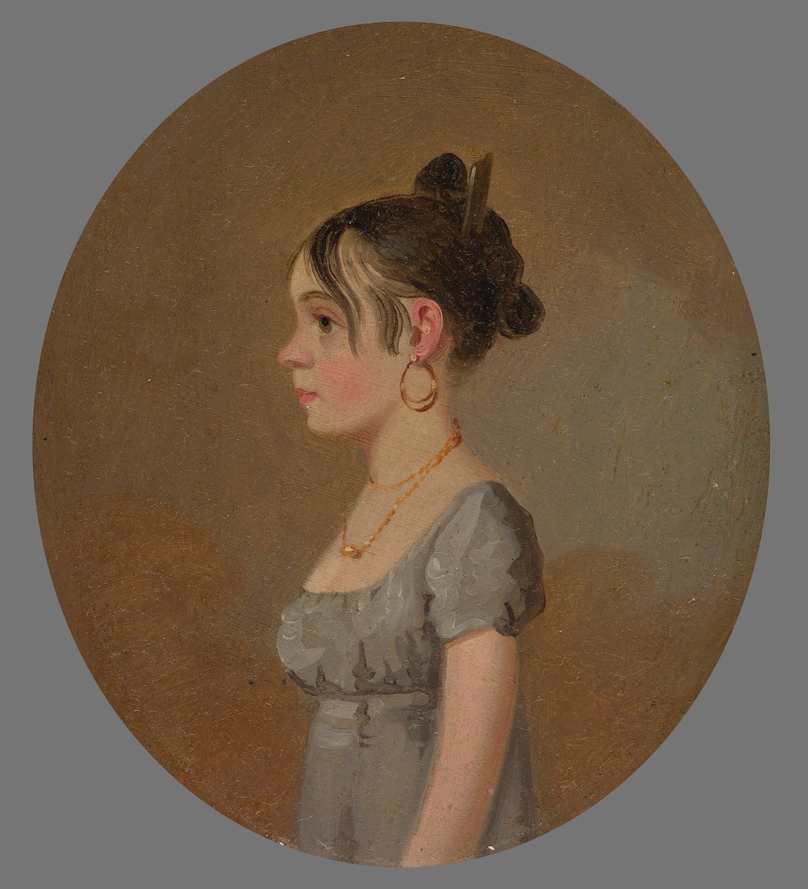 Miss Schaum, 1808-1810 door Jacob Eichholtz