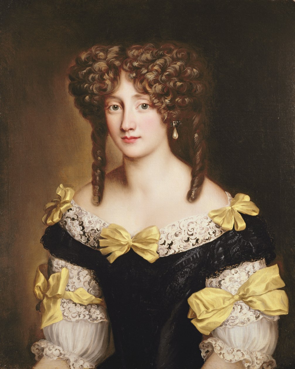 Portret van Hortense Mancini door Jacob Ferdinand Voet