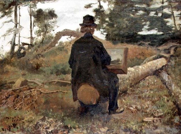 Gabriël Schilderij door Jacob Henricus or Hendricus Maris