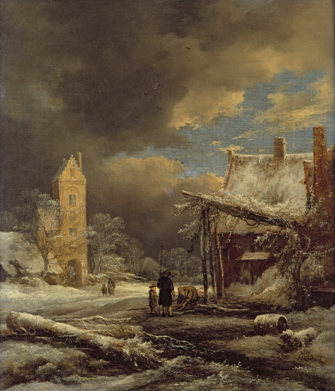 Onbekend schilderij door Jacob van Ruisdael