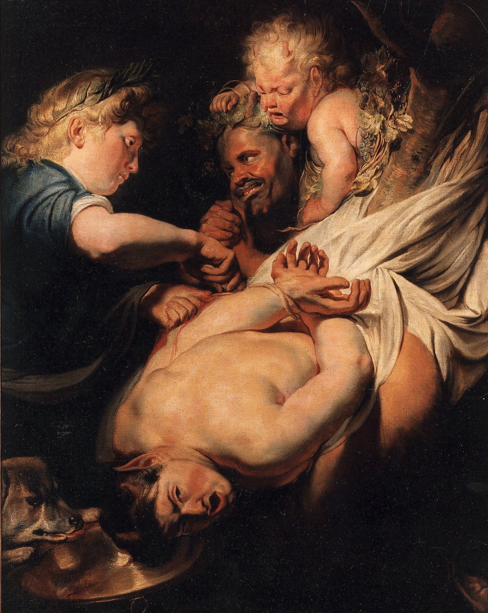 Apollo vilt Marsyas, ca. 1625 door Jacob Jordaens