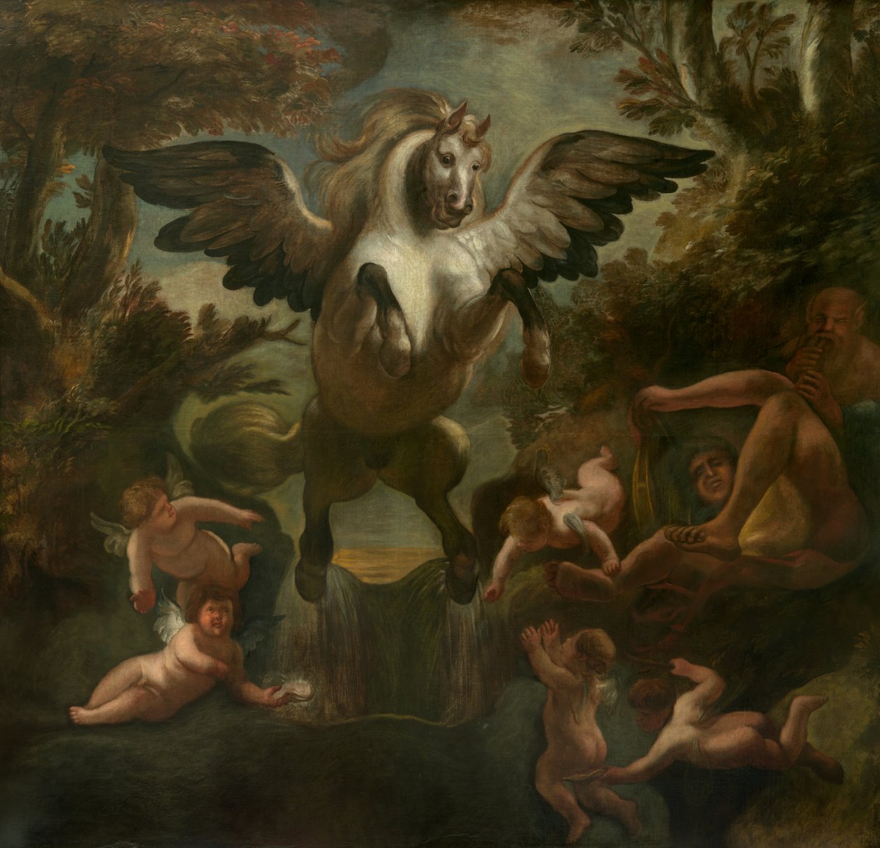 Pegasus door Jacob Jordaens