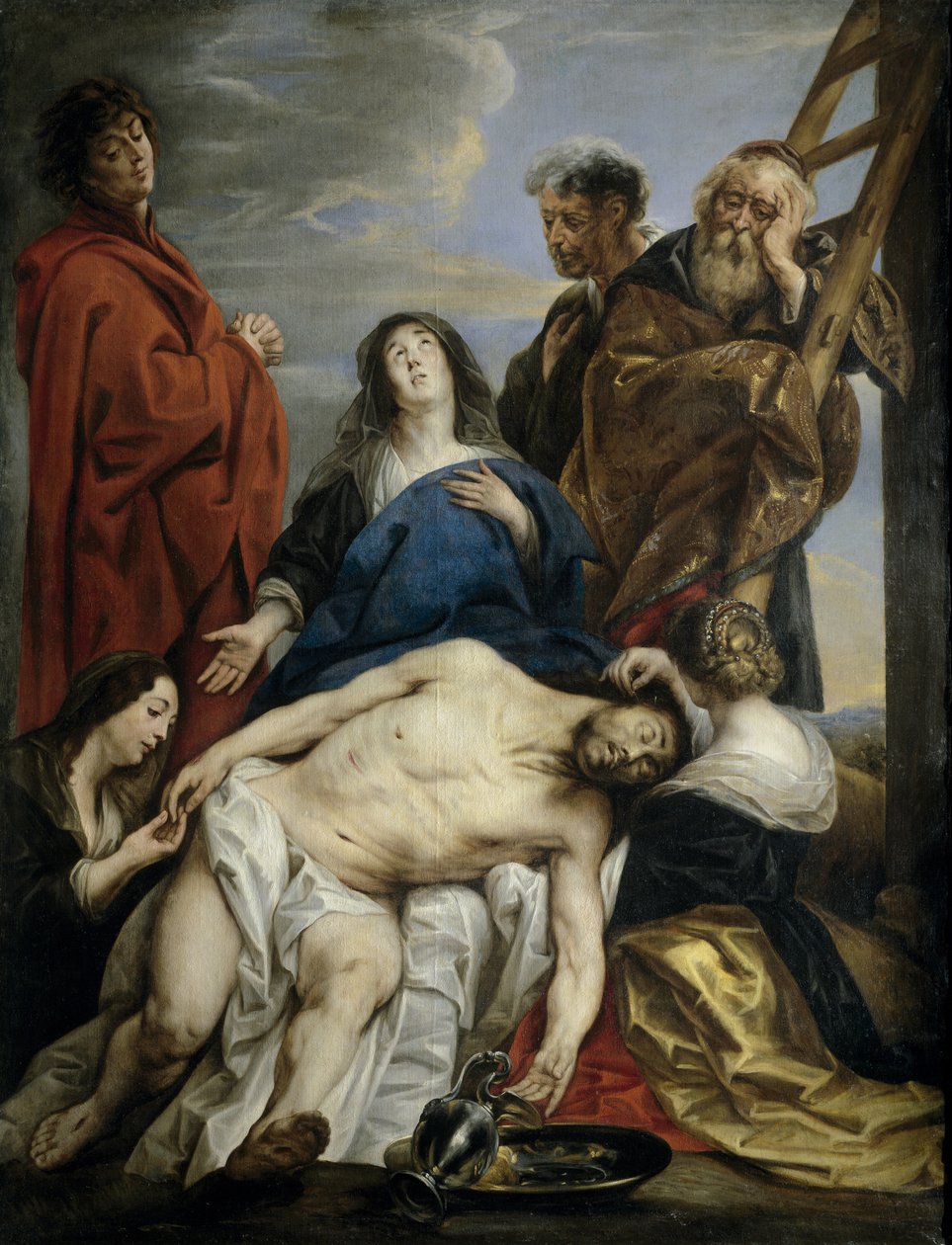Pietà door Jacob Jordaens