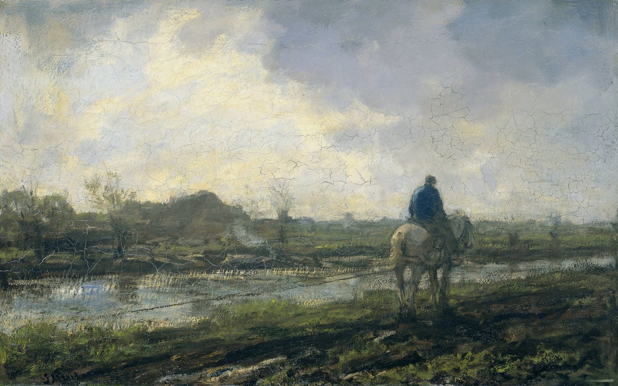 Jaagpad door Jacob Maris