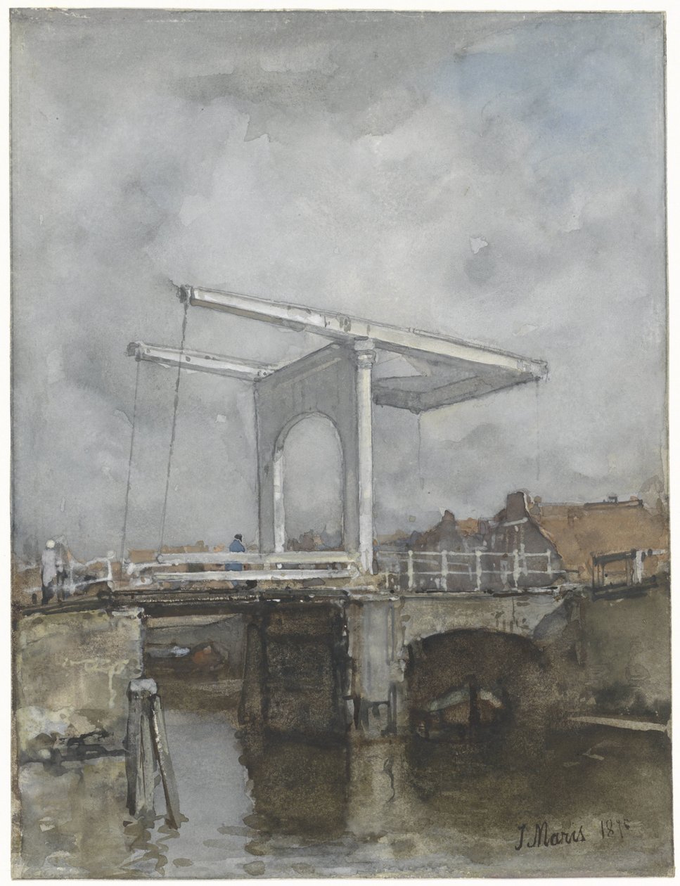 De Ophaalbrug door Jacob Maris