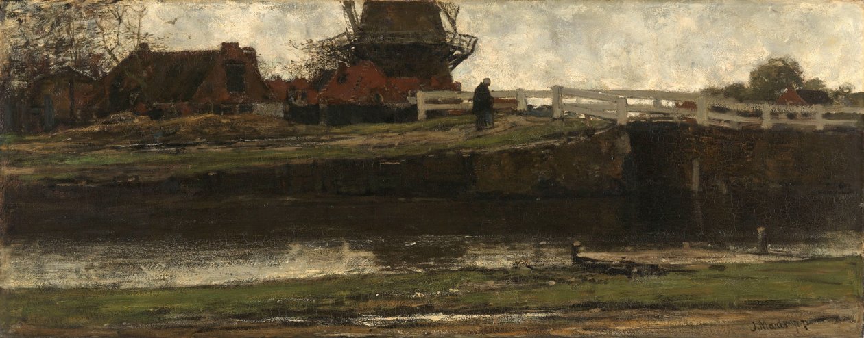 De afgesneden molen door Jacob Maris