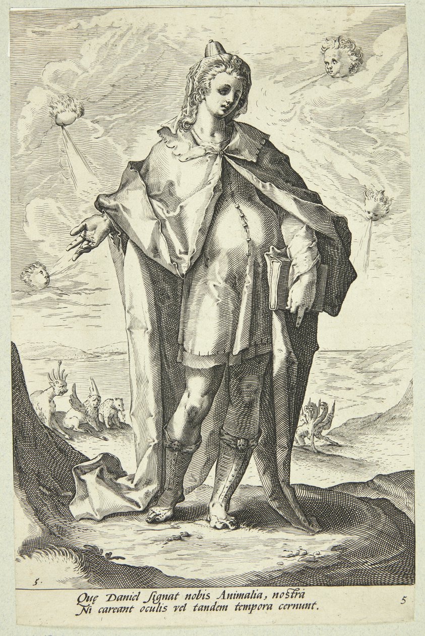Daniel door Jacob Matham