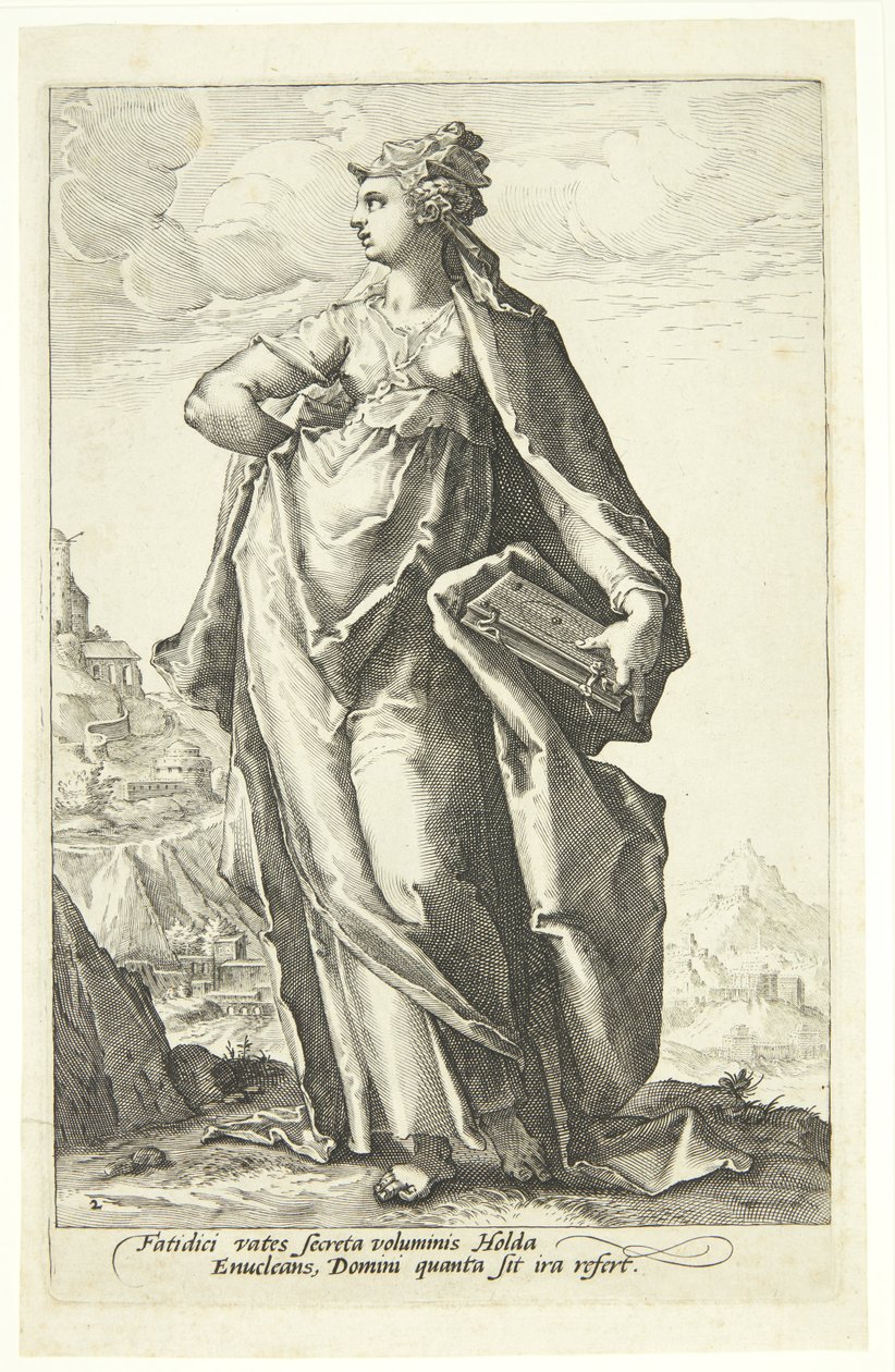 Hulda door Jacob Matham