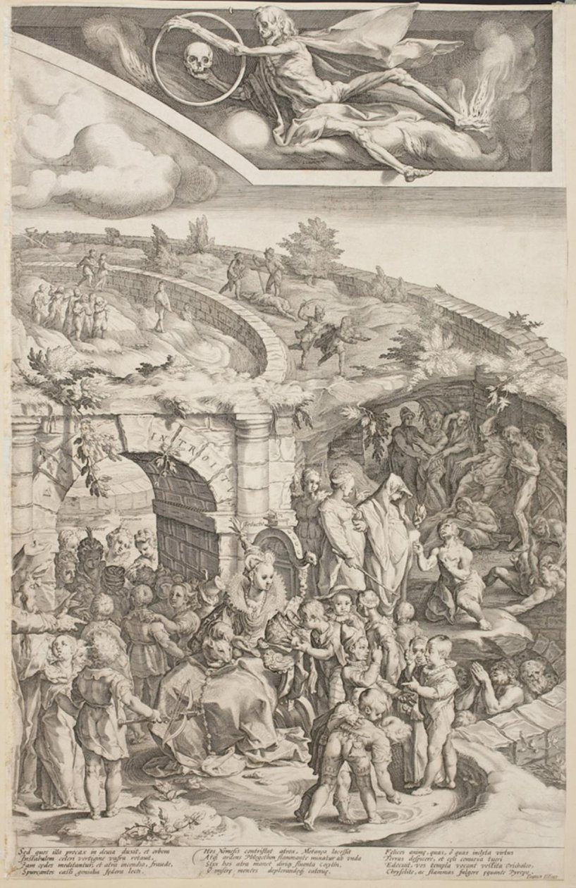 Tabula Cebetis door Jacob Matham