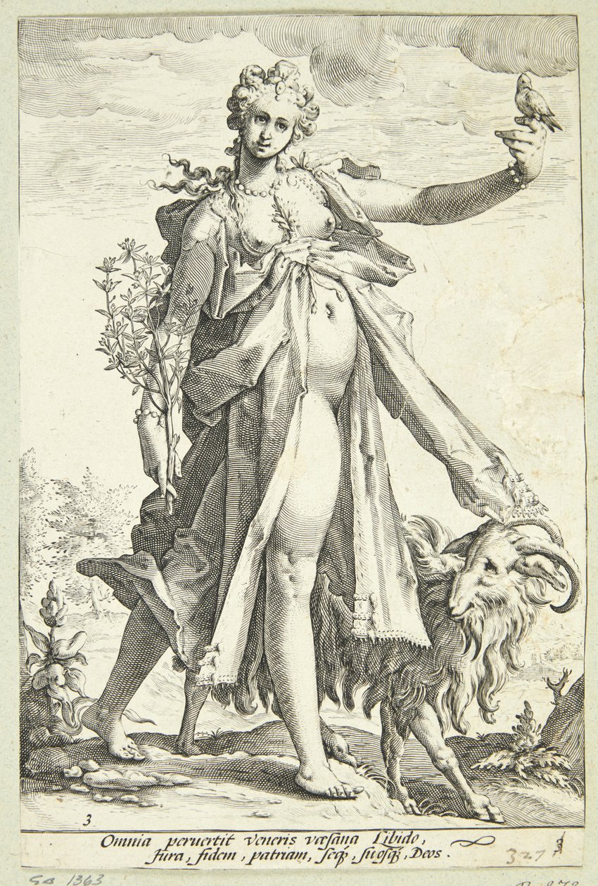 Wellust door Jacob Matham