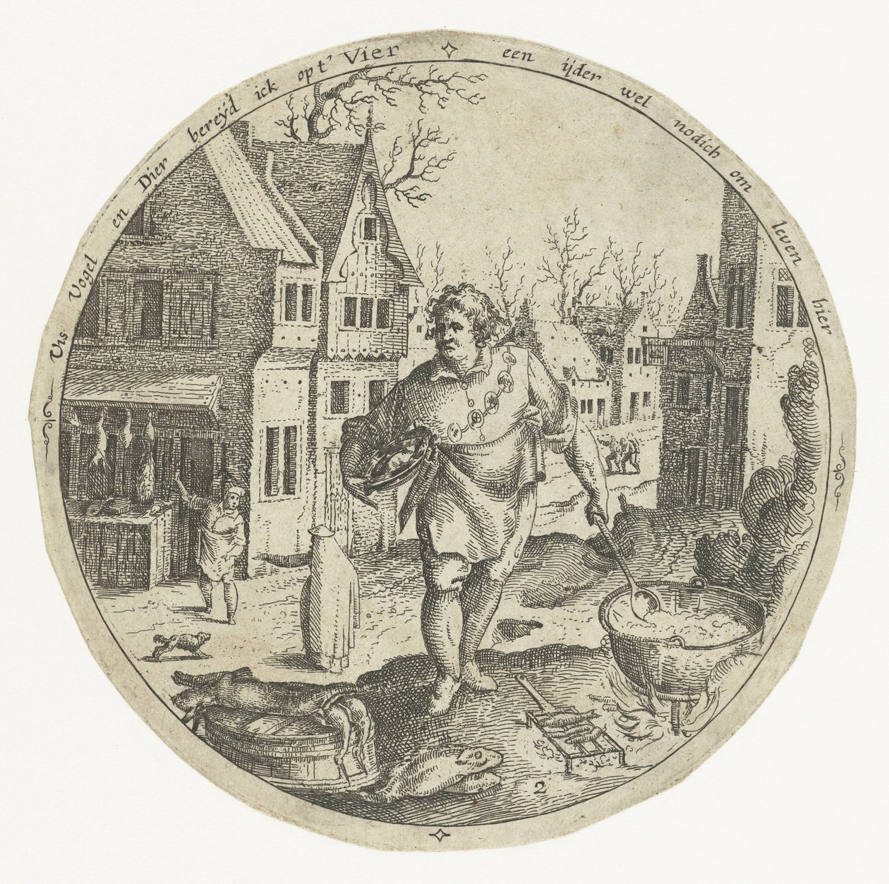 Vuur door Jacob Savery (I)