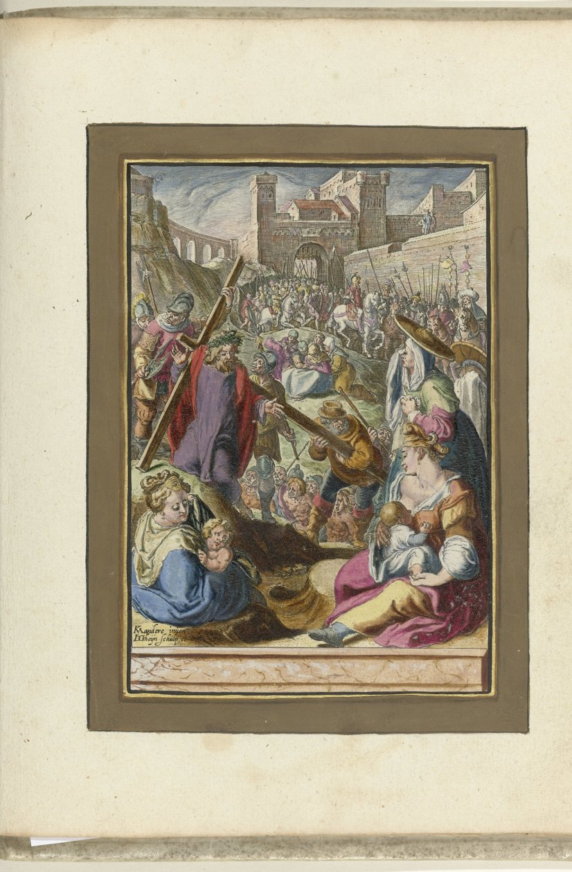 Kruisdraging door Jacob de Gheyn (II)