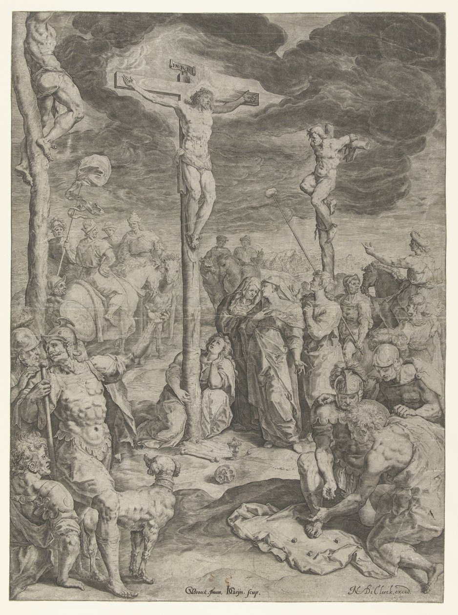 Kruisiging door Jacob de Gheyn (II)