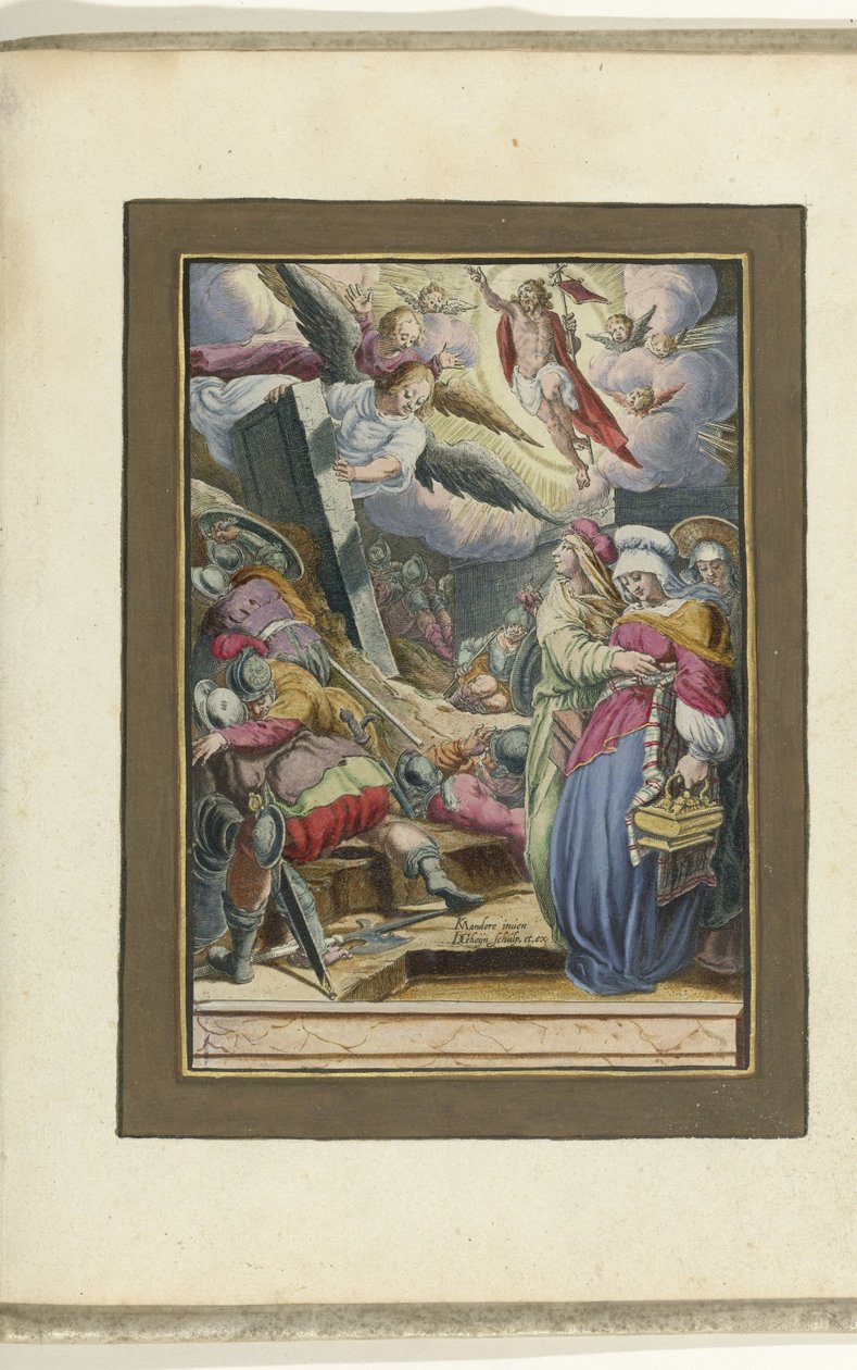 Opstanding door Jacob de Gheyn (II)