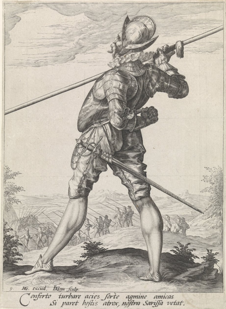Piekenier door Jacob de Gheyn (II)