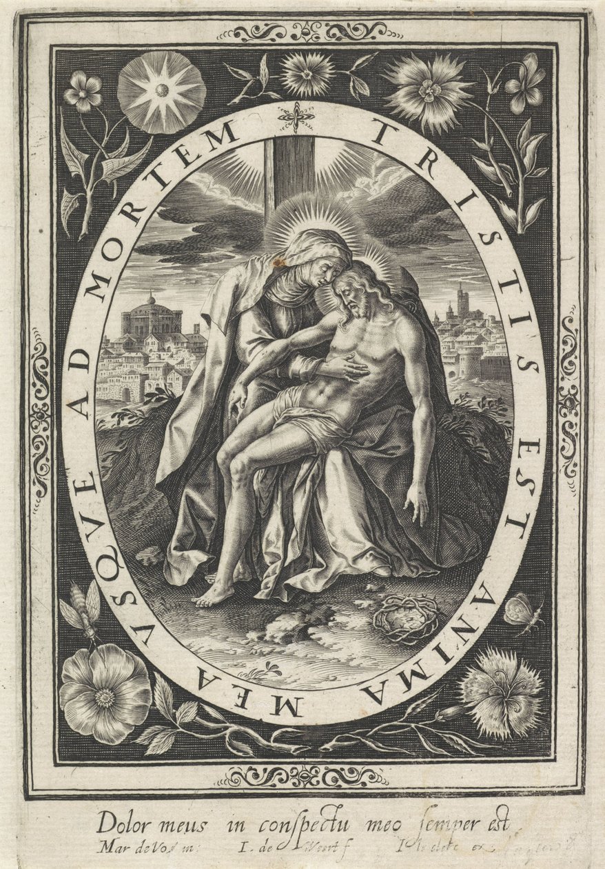 Pièta door Jacob de Weert