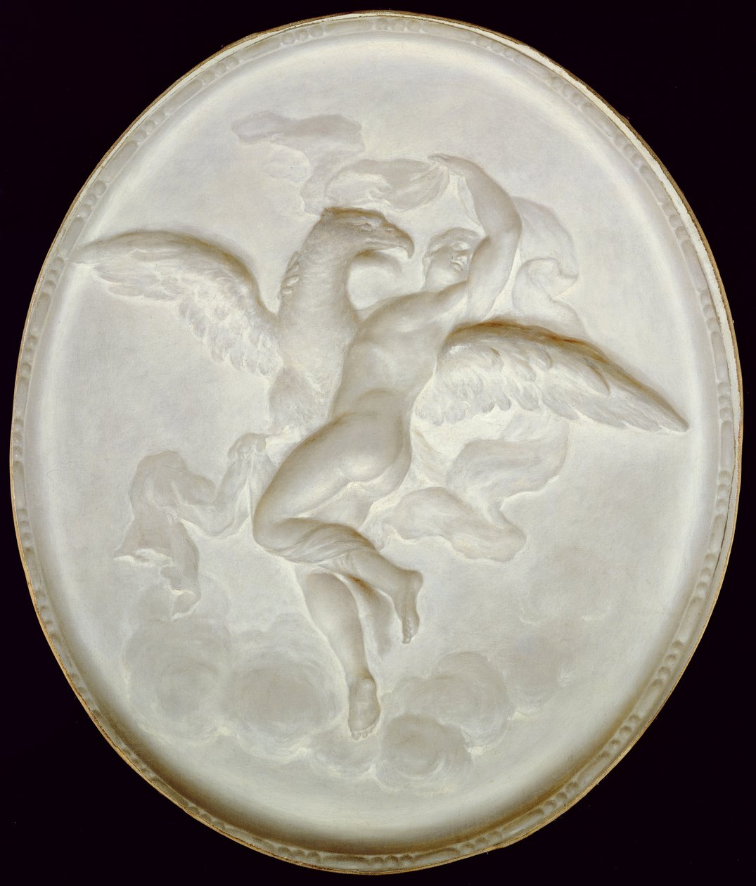 Jupiter en Ganymedes door Jacob de Wit