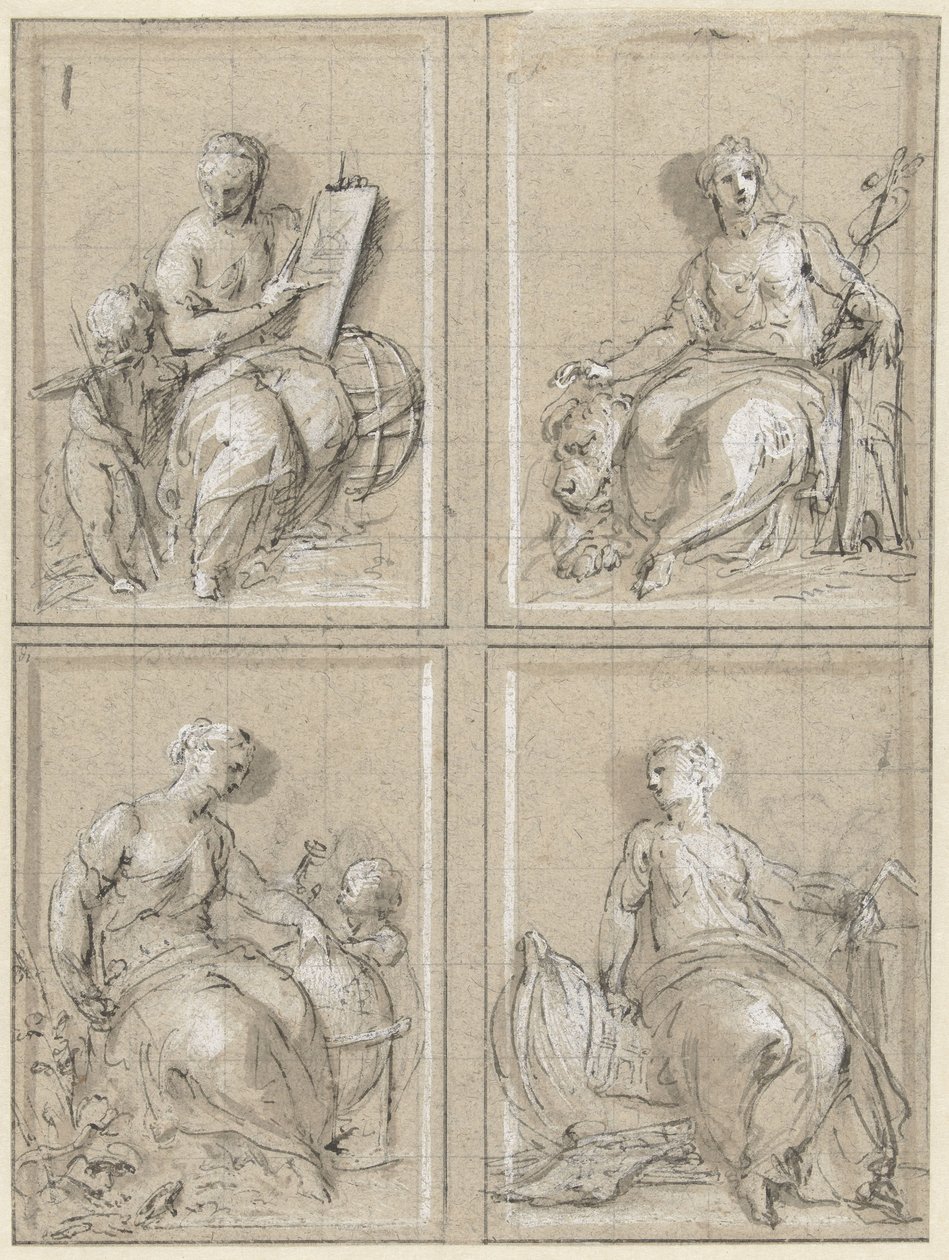 Wiskunde, Koophandel, Geografie en Scheepsbouw door Jacob de Wit