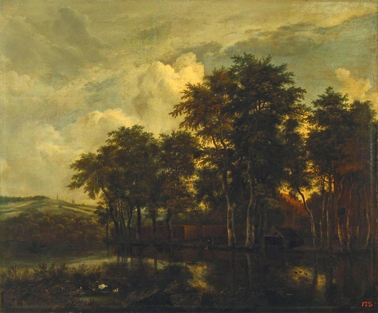 Boerderij door Jacob van Ruisdael