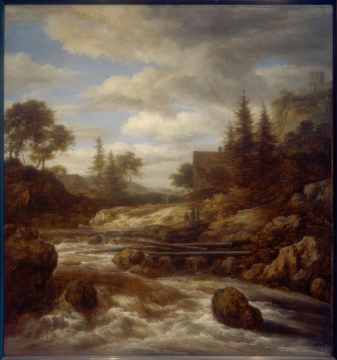 Waterval door Jacob van Ruisdael