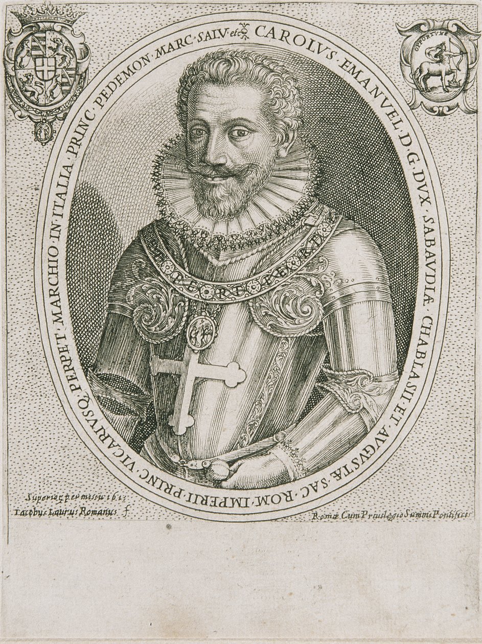 Karel Emanuel I van Savoye door Jacobus Laurus