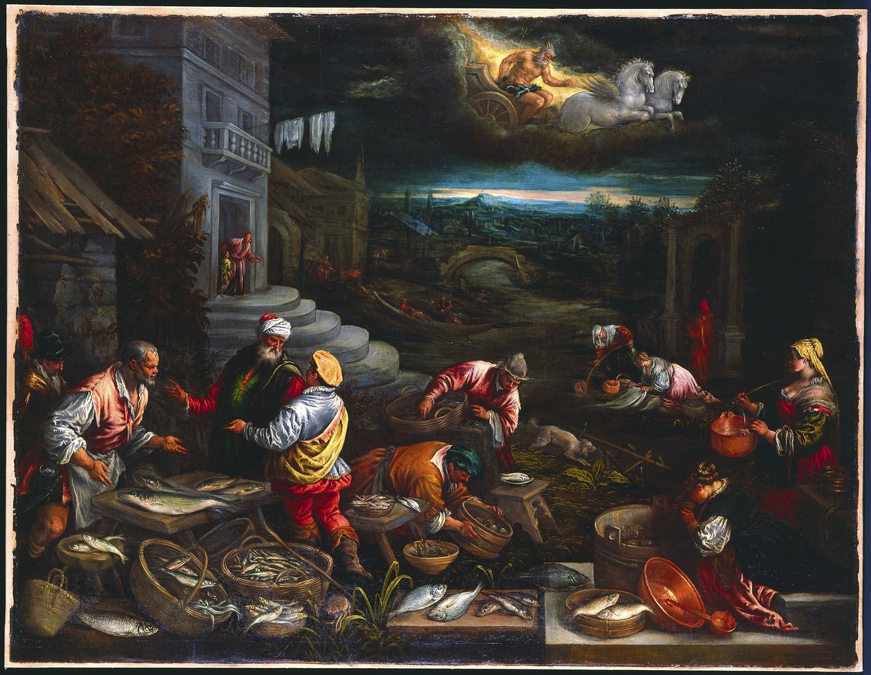 Het Element Water, c.1576-77 door Jacopo Bassano