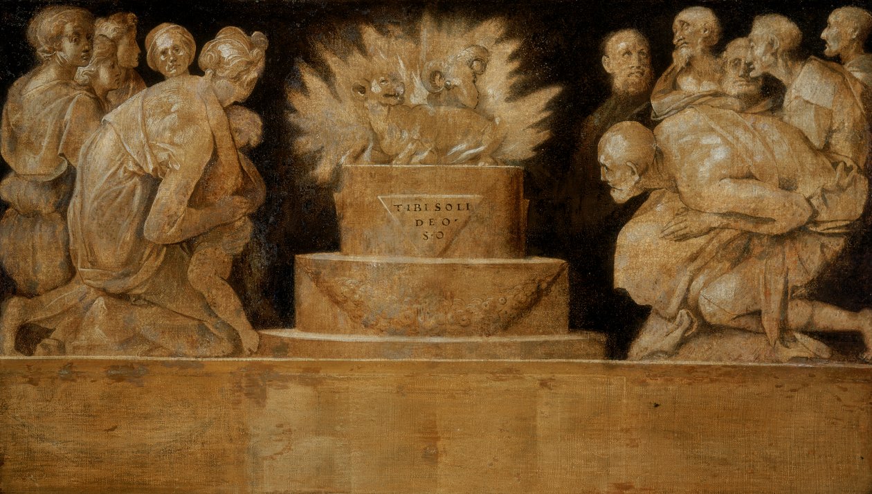 Offer scène door Jacopo Pontormo