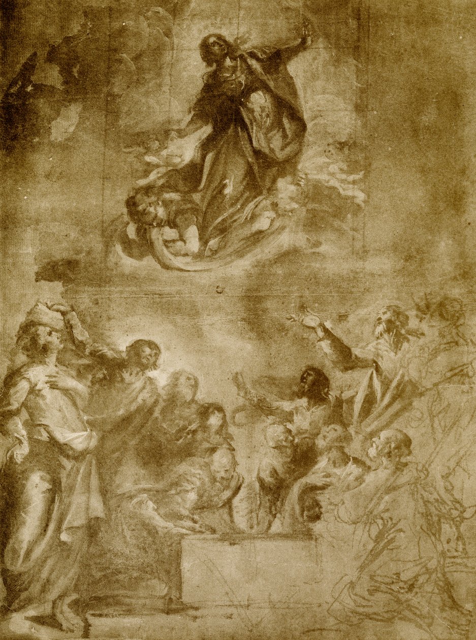 Maria-Tenhemelopneming door Jacopo Robusti Tintoretto