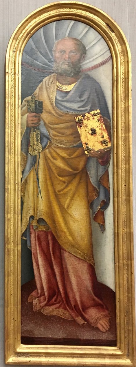German: Der Heilige Petrus Saint Peter door Jacopo Bellini