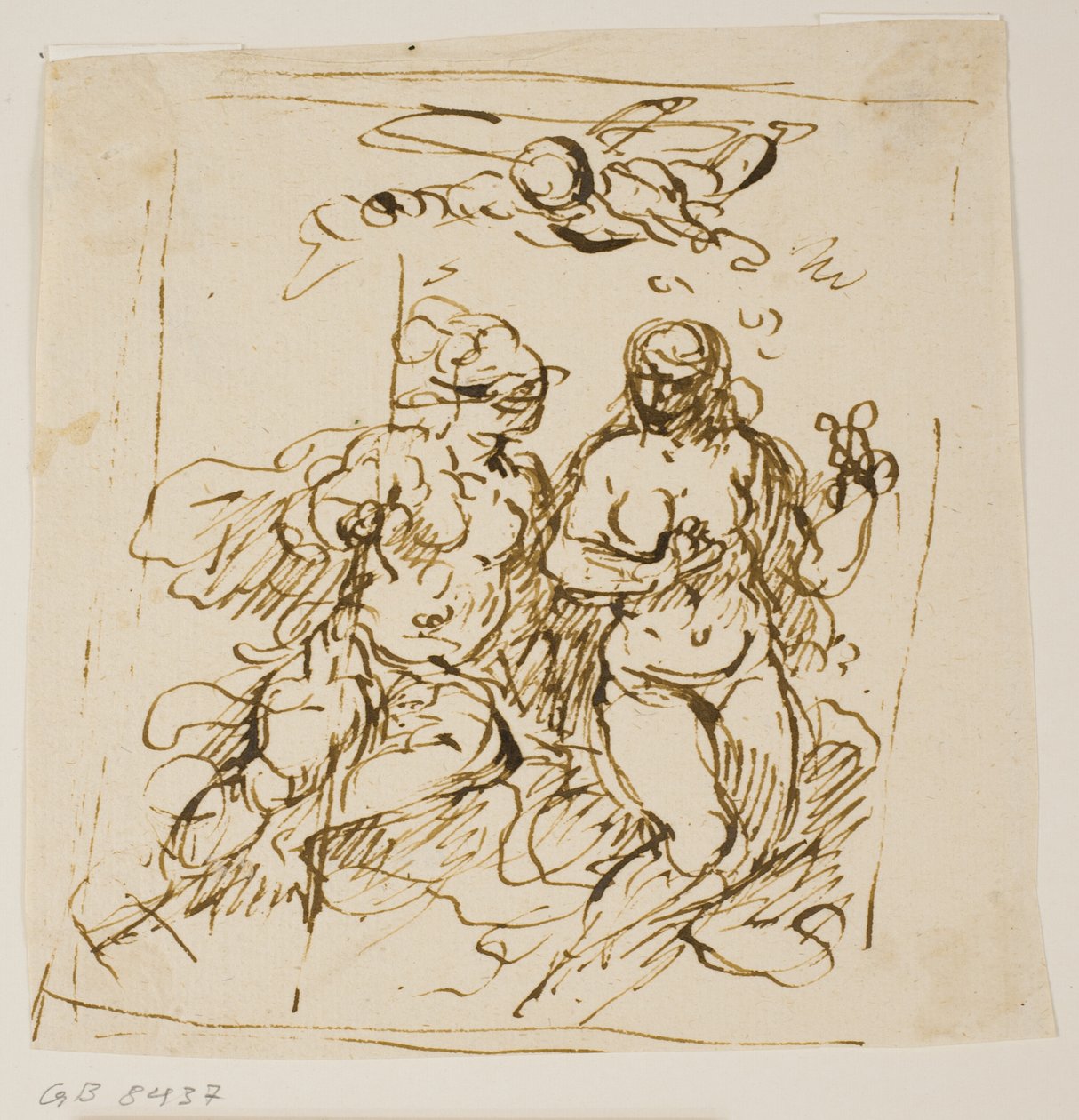 Cupido, Mars en Venus door Jacopo Palma