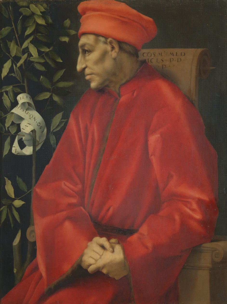Cosimo de Medici (Il Vecchio), 1518 door Jacopo Pontormo