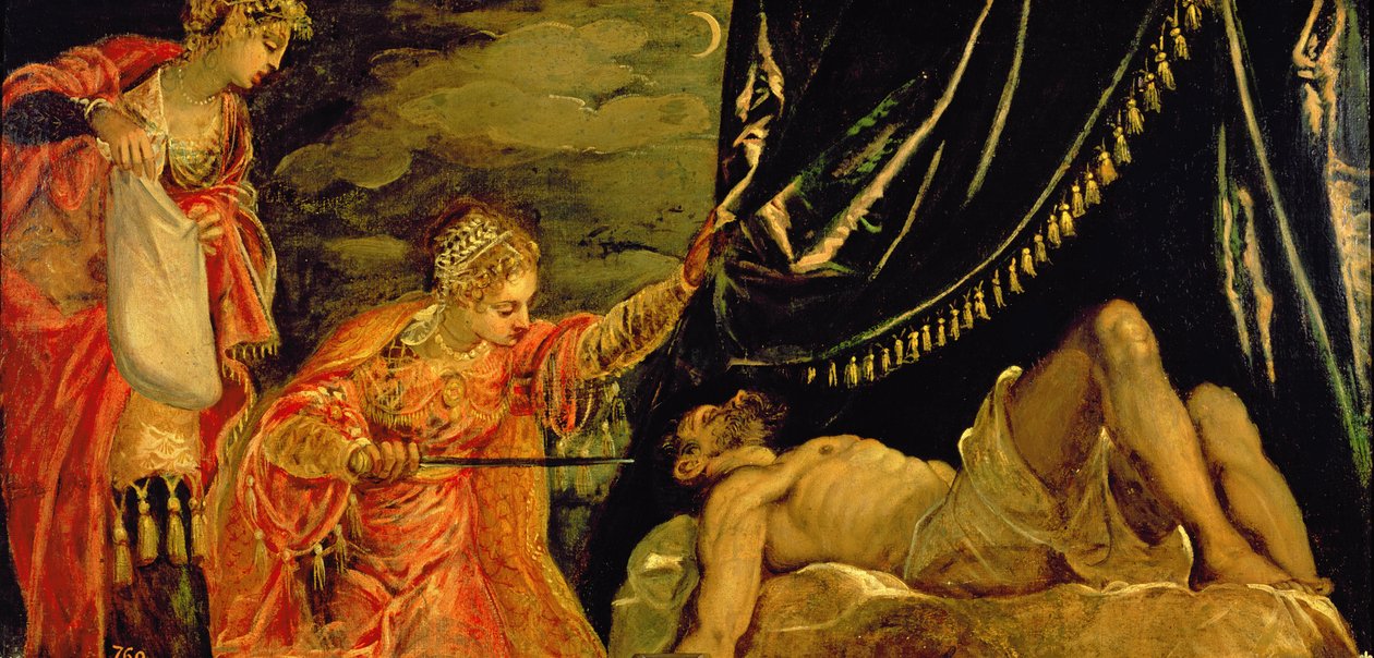 Judith en Holofernes door Jacopo Robusti Tintoretto