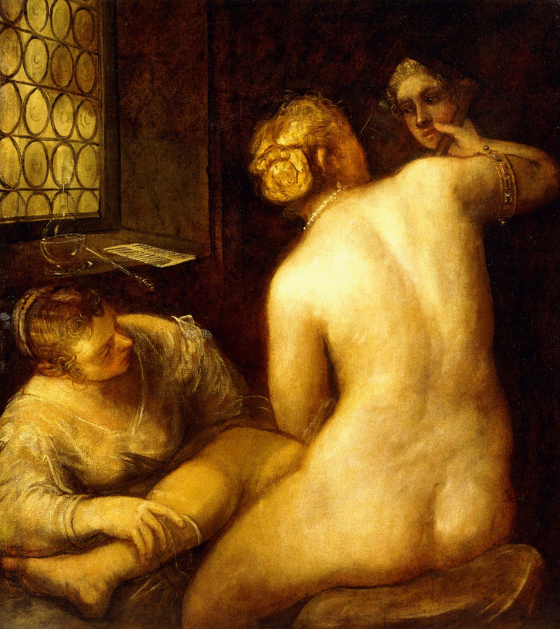 Het Toilet van Venus door Jacopo Robusti Tintoretto