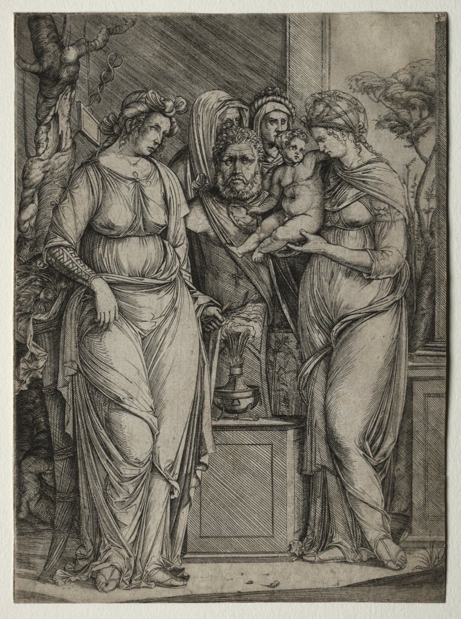 Offer van Priapus door Jacopo de