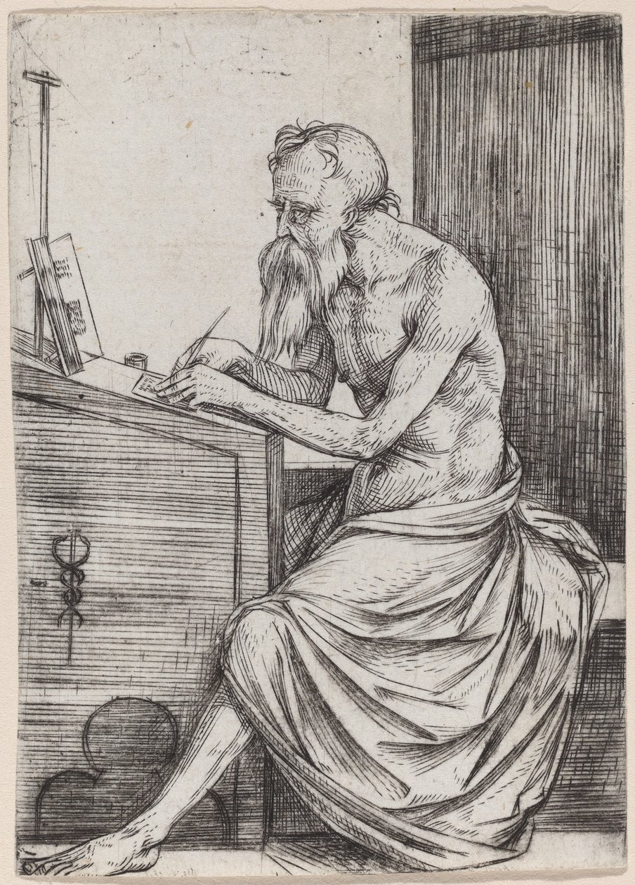 Sint Hiëronymus door Jacopo de
