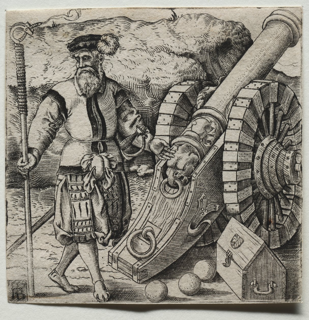 De kanonnier door Jacopo de