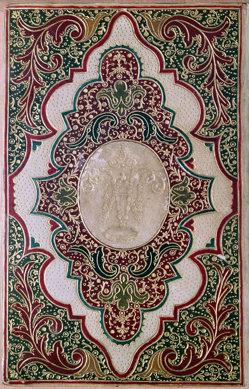 Mozaïekbinding, c.1745 door Jacques Antoine Derome
