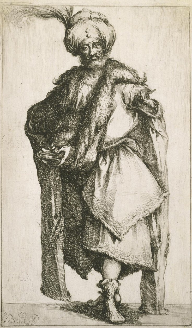Caspar door Jacques Bellange
