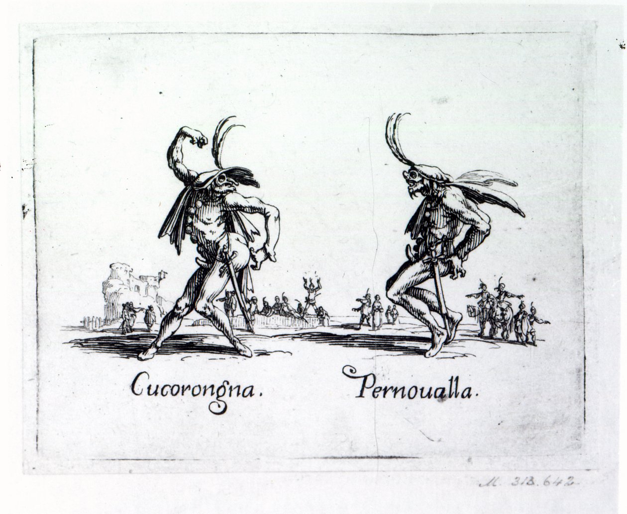 Balli de Sfessania door Jacques Callot