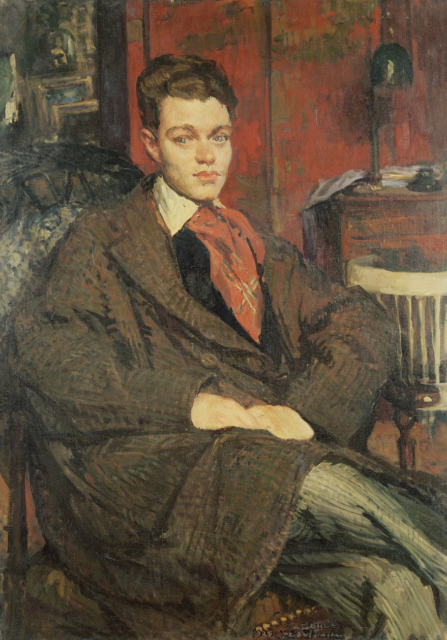 Rene Crevel (1900-35) door Jacques Emile Blanche