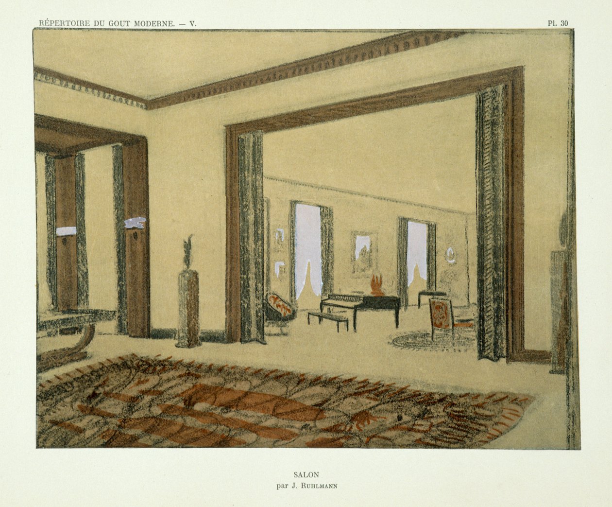 Salon, uit 