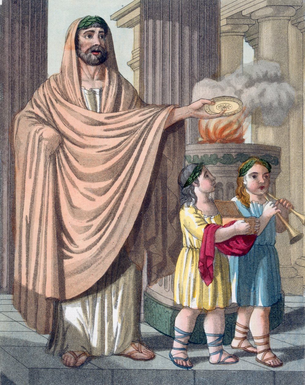 Flamen, 1796 door Jacques Grasset de Saint Sauveur