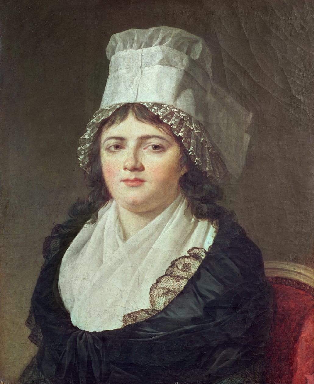 Antoinette Gabrielle Charpentier (gest.1793) 1793 door Jacques Louis David