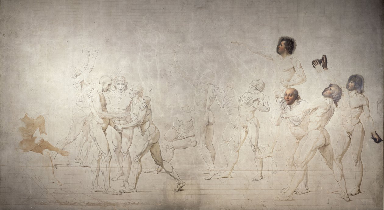 De Eed op de Kaatsbaan door Jacques Louis David