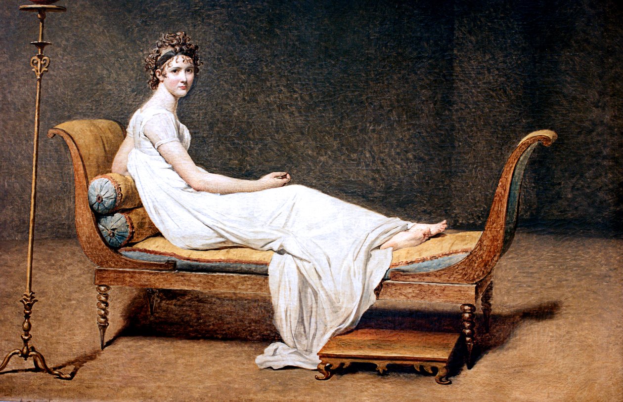 Madame Récamier door Jacques Louis David